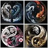 Combo Kit（4PCS)-Diamond Painting-DIY DIY Full Round Drill Animals (30*30CM)