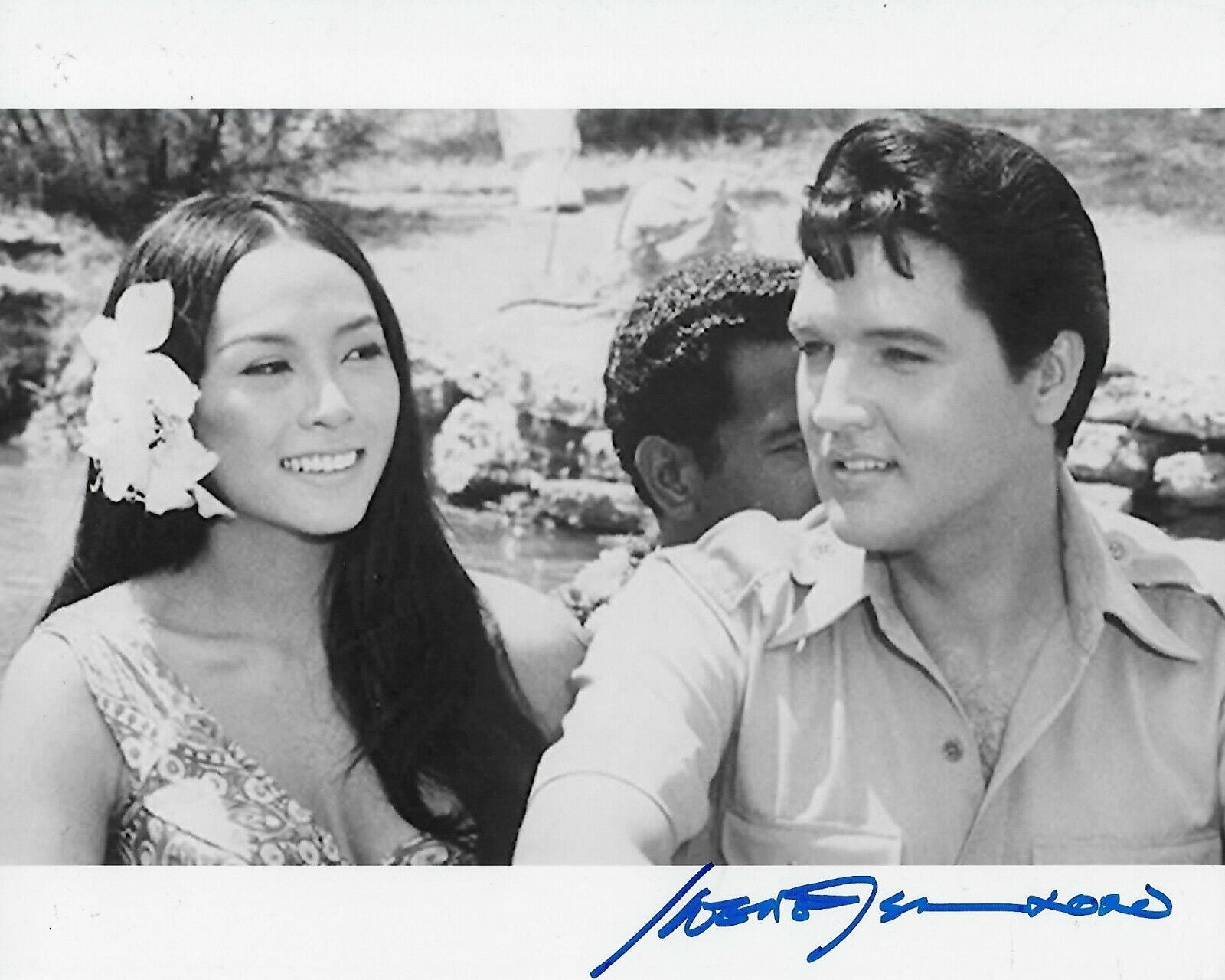 Irene Tsu Paradise, Hawaiian Style Original Autographed 8X10 Photo Poster painting #3