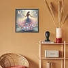 Diamond Painting -DIY Round Dril Girl in Butterfly Skirt