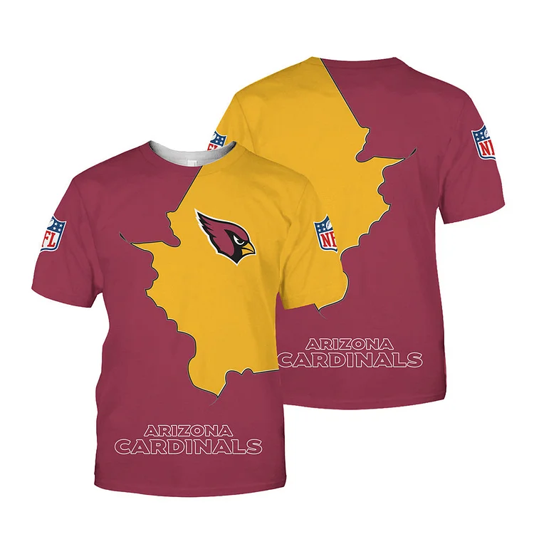 Arizona Cardinals All Over Print T-Shirt
