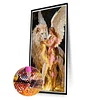 Kit de peinture diamant&eacute;e Angel Full DIY 5D carr&eacute; pour adulte 40*70cm