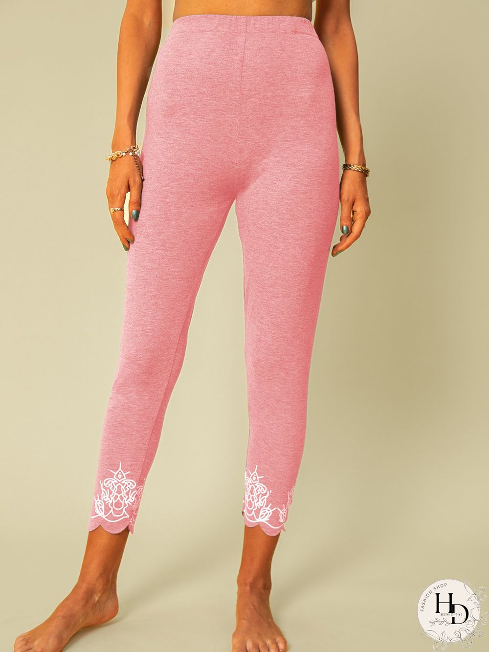 Casual Floral Leggings