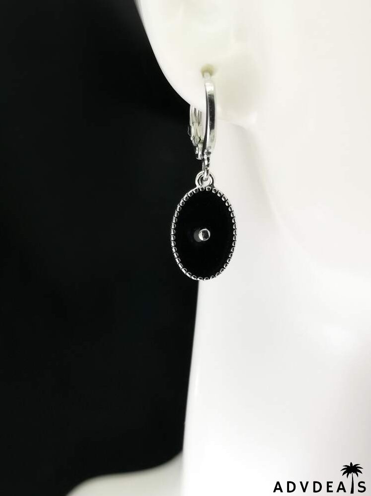 Geometric Drop Earrings