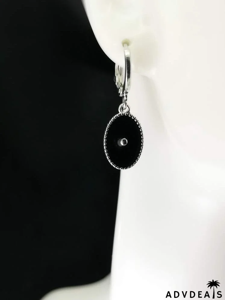 Geometric Drop Earrings