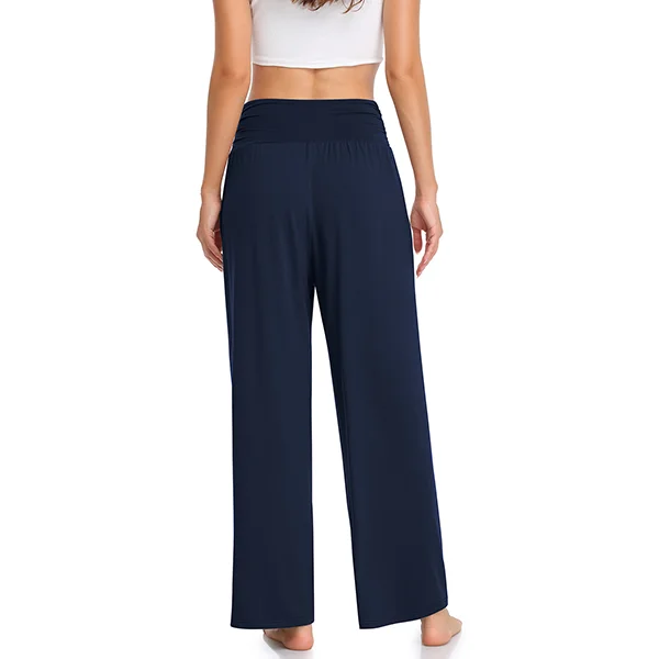 Buy TARSE Women's Capri Yoga Pants Comfy Stretch Crop Pants Pull