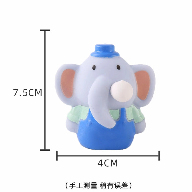 Squishy Toy Christmas Animal Santa Claus Snowman PVC TPR Toys