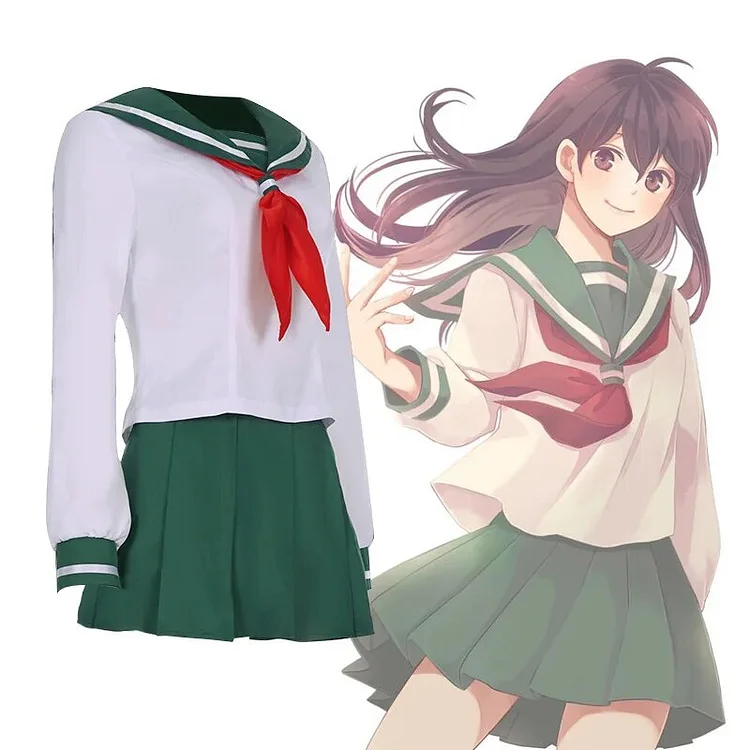 Kagome Higurashi School popular Girl Cosplay