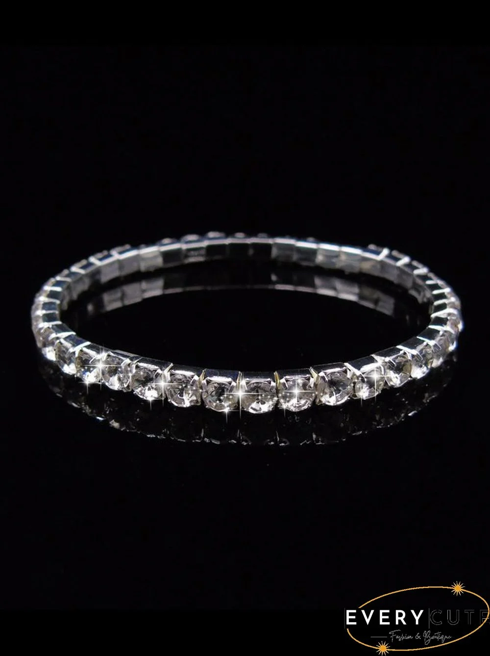 1-5 Row Full Drill Stretch Bracelet Party Bracelet