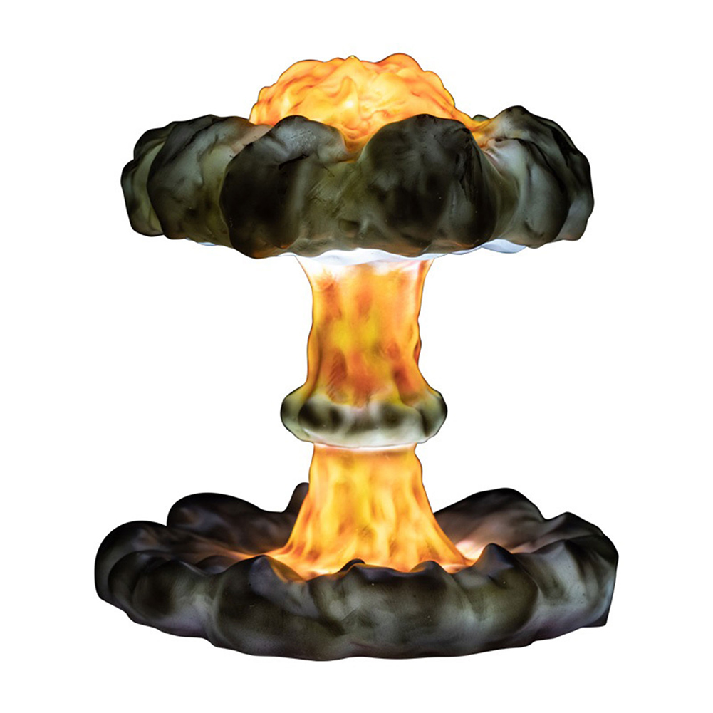 

3D Mushroom Cloud Lamp LED Explosion Table USB Night Light Home Ornaments, 501 Original