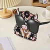 Glasses Holder for Table Decor Crystal Drill Handmade Wood Cute Cow DIY Diamond Art Special Shaped Glasses Holder for Table Decor Crystal Drill