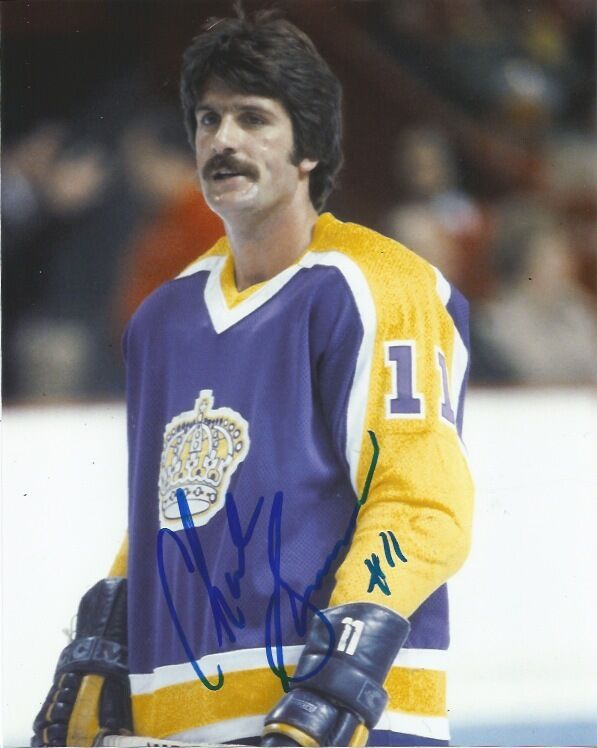 Los Angeles Kings Charlie Simmer Autographed Signed 8x10 Photo Poster painting COA