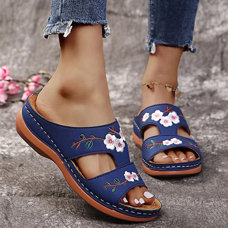 Woman Floral Sandals