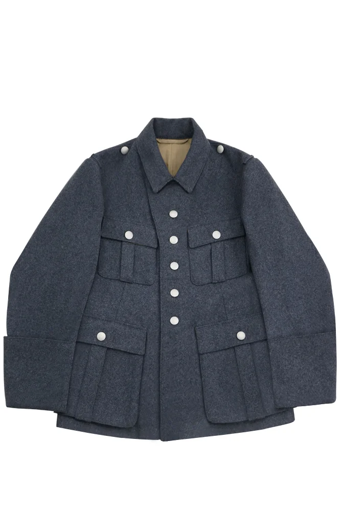   Luftwaffe German M1938 EM NCO Blue Grey Wool Tunic Tuchrock German-Uniform