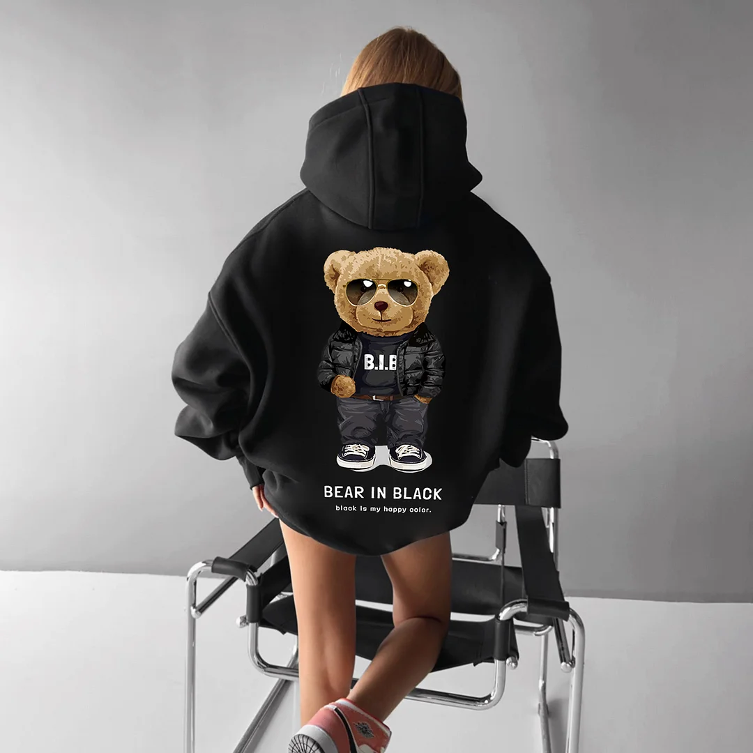 Oversize Teddy Bear Hoodie