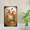 Diamond Painting -DIY Full Round Drill Dog(40*60CM)