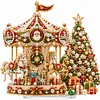 DIY Special Shape Diamond Painting Pearl Art Desk Ornament Xmas Decor Kit