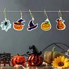 10pcs Halloween DIY Diamond Painting Pendant Full Drill Mosaic Ornament Kit