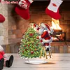 DIY Santa Claus And Tree Diamond Painting Ornaments (Double-Sided)