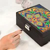 DIY Diamond Painting PU Partial Special Shaped Mandala Diamond Art Bracelet Organizer Storage Box Kit