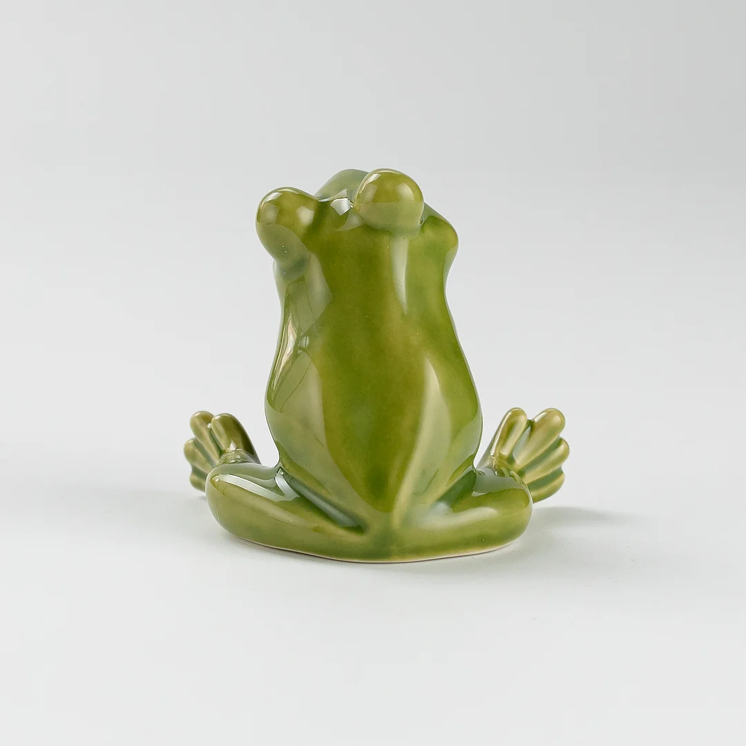 2 Frog Porcelain Toilet Bolt Covers 