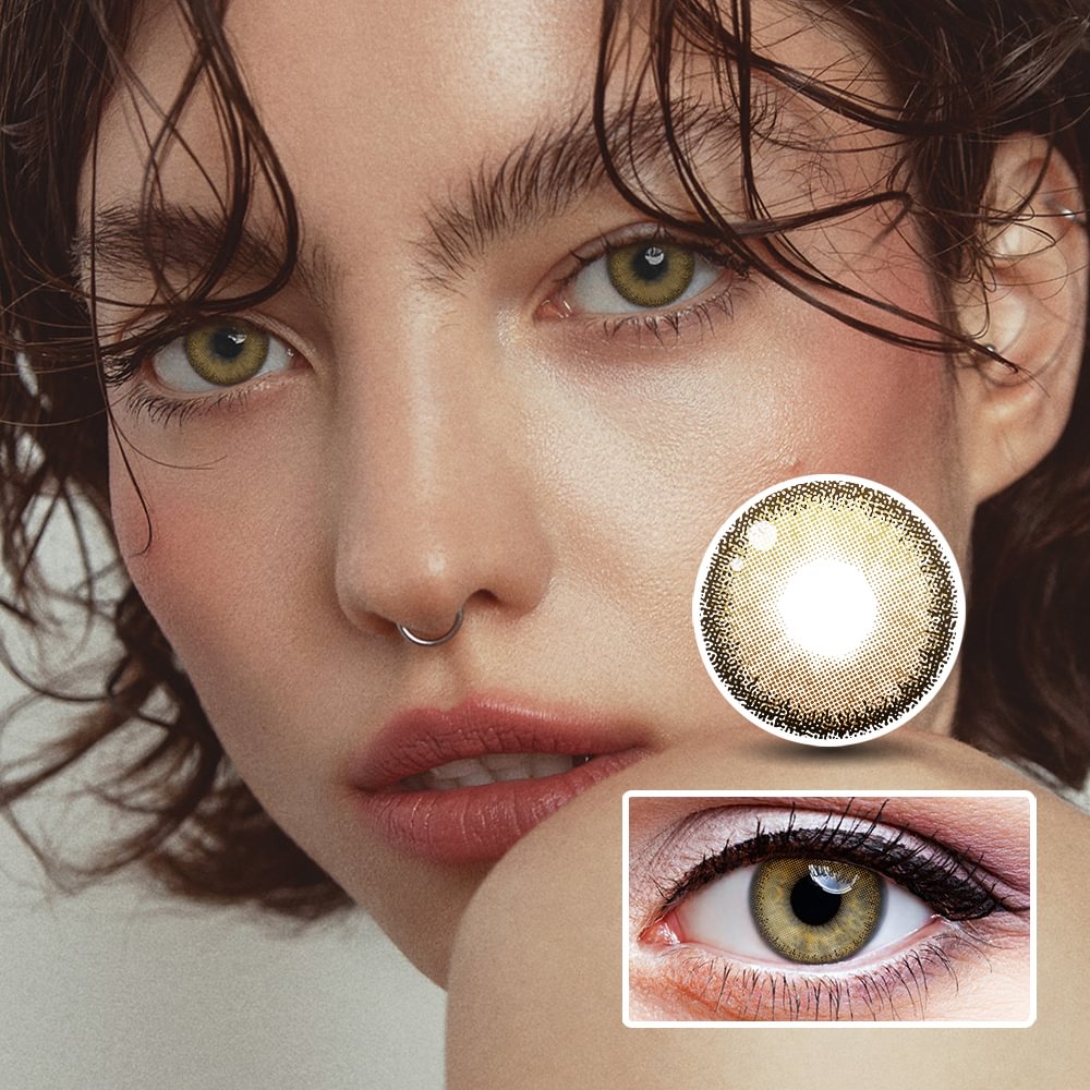 NEBULALENS Noble Yearly Prescription Colored Contact Lenses NEBULALENS