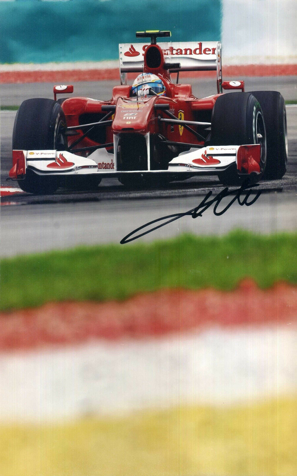 FERNANDO ALONSO Signed Photo Poster paintinggraph - FORMULA 1 One Star F1 Driver - preprint