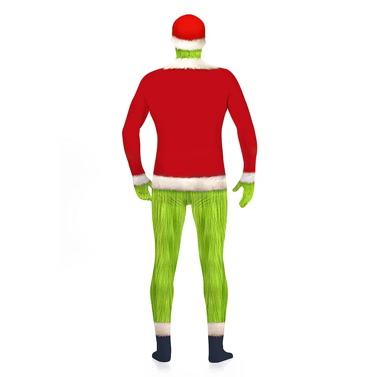 Grinch Cosplay Costume Outfits Halloween Carnival Suit Movie How the Grinch Stole Christmas