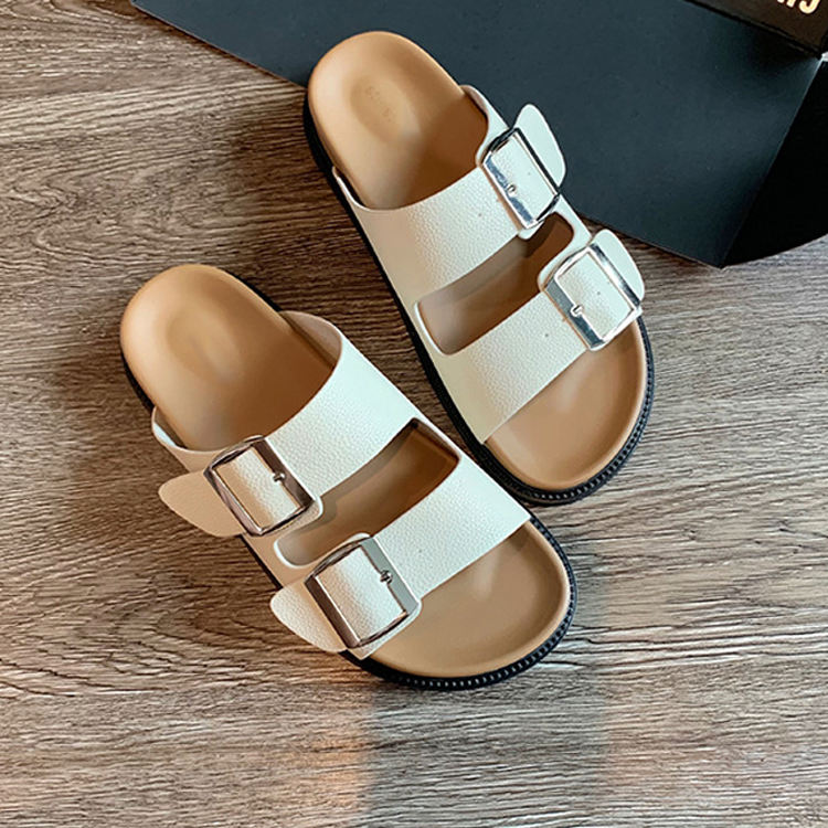 Buttons Casual Sandals