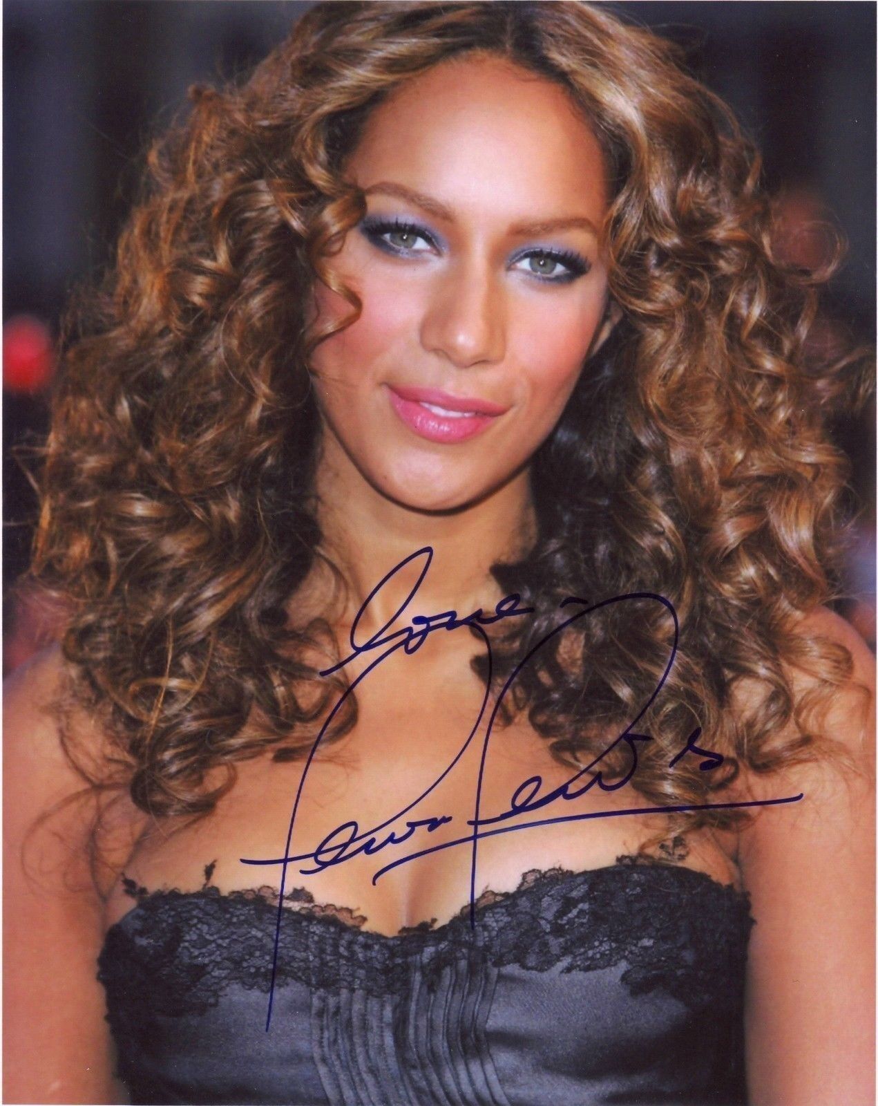 LEONA LEWIS AUTOGRAPH SIGNED PP Photo Poster painting POSTER