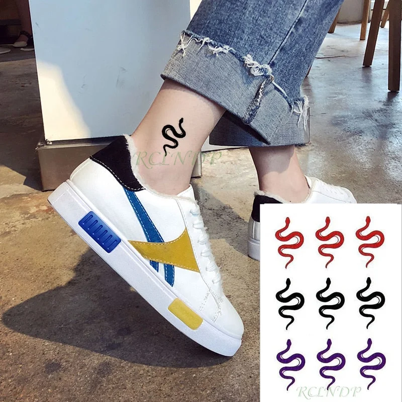 Waterproof Temporary Tattoo Sticker Michael Jackson Letter Dancing Man Hat Pattern Flash Tatoo Fake Tatto for Kids Men Women