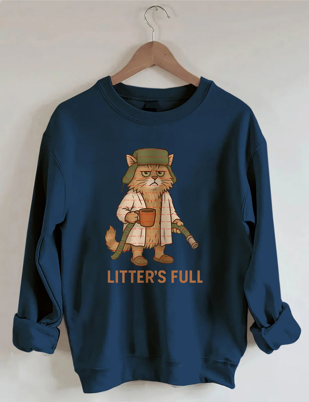 Litter&rsquo;s Full Cat Sweatshirt