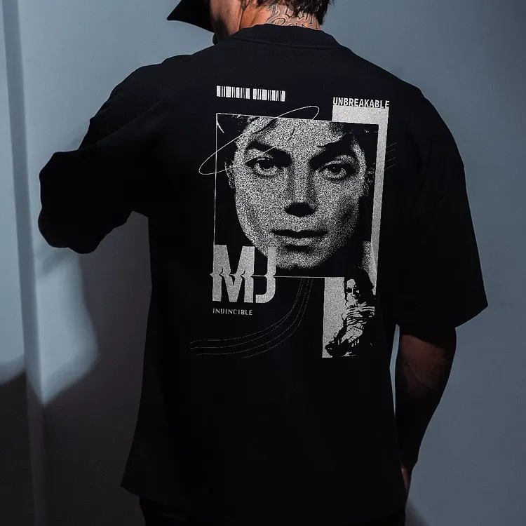 Michael Jackson Invincible Printed Men's T-shirt