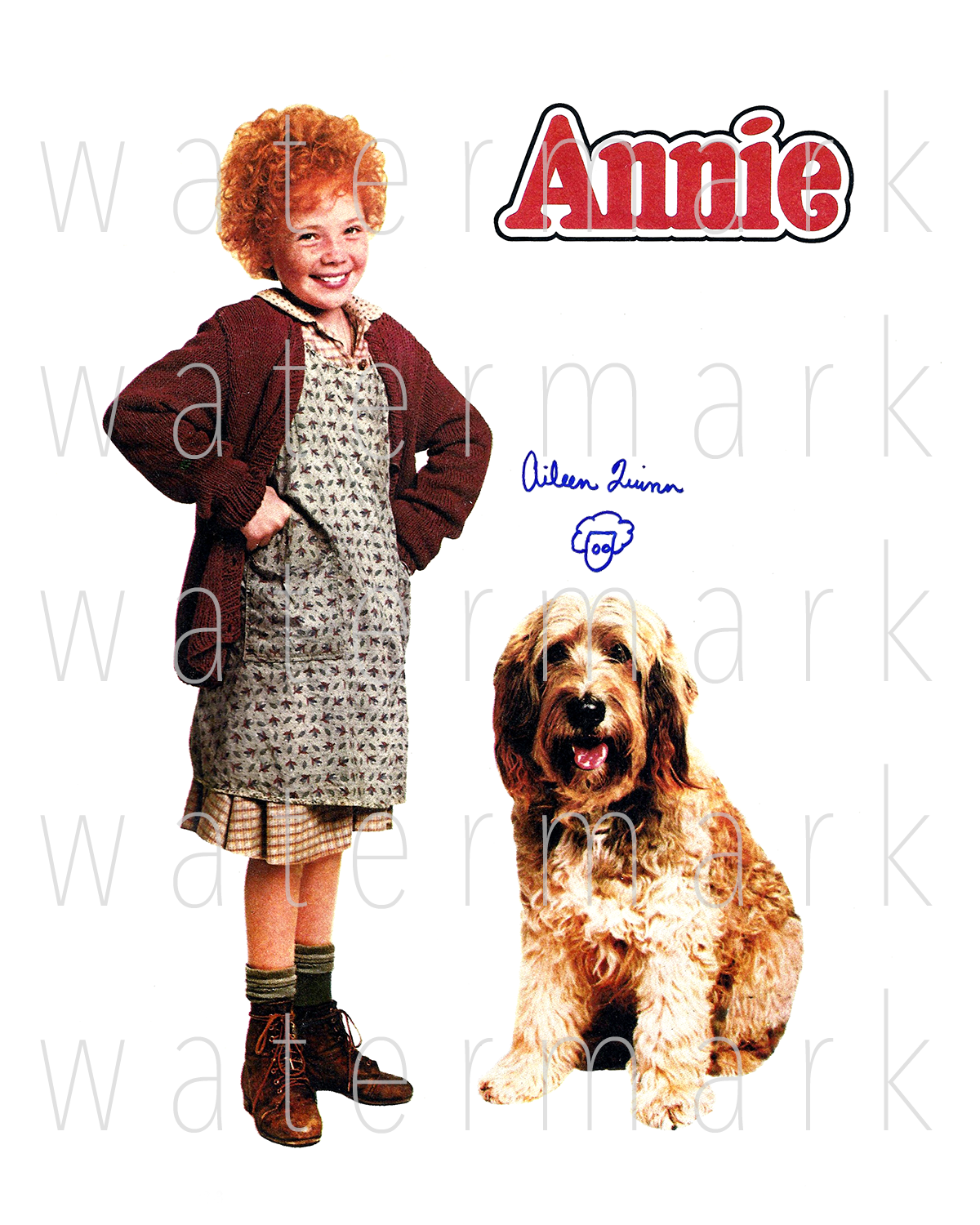 Annie Aileen Quinn signed 8X10 Photo Poster painting picture poster autograph RP