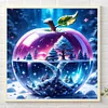 (40*40cm)Snow Apple - Full Square Drill Diamond Painting