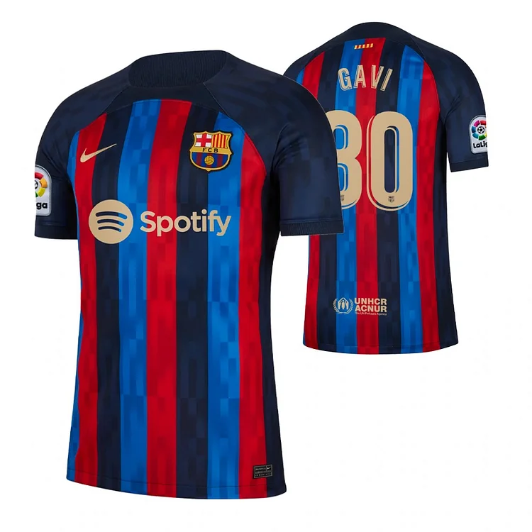 FC Barcelona Gavi 30 Heimtrikot Kinder 2022-2023 (Mit Shorts)