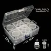 Pumpkin-Shaped Bottle Diamond Painting Storage Container, Diamond Embroidery Accessories Rhinestones Tools Organizer Box