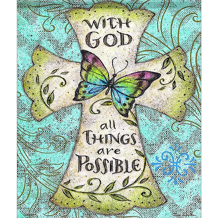 DIY - Butterfly 11CT Stamped Cross Stitch 50*40CM