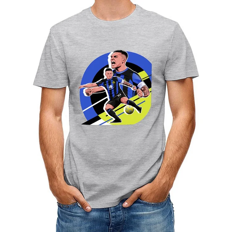 Lautaro Mart&iacute;nez Inspired Short Sleeve T-Shirt