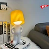 Creative lamp for little shy, creative lamp in little boy style