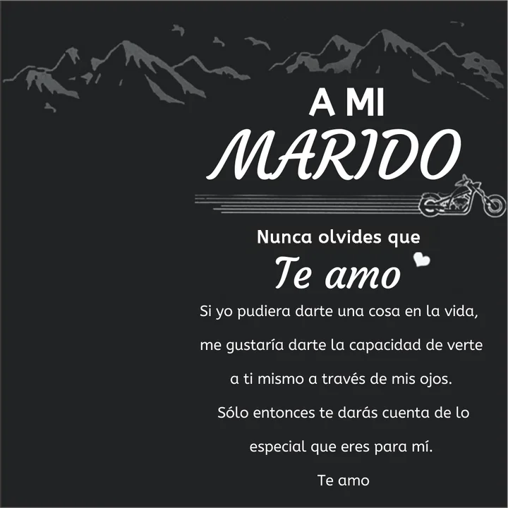 Una tarjeta-A mi marido