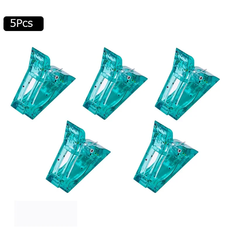 1/2/5PCS/Set Nail Tips Clip Quick Building Plastic Extension Clamp Assistant Tool DIY  Plastic Extension Clamp-Nail Inspo