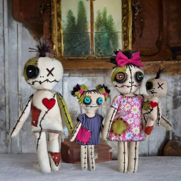 Voodoo Family Dolls Templates With Instructions