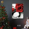 Diamond Painting-DIY Full Round Drill Rose Clock