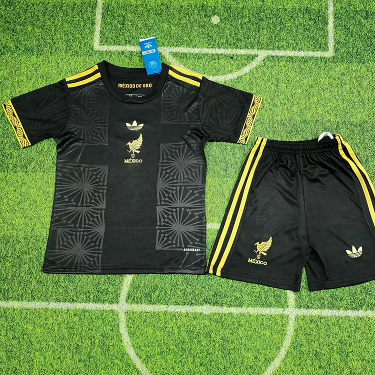 Kids Mexico 2025 Gold Cup Jersey Kit