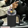 [US Local Warehouse] Halloween Acrylic Lid Charms with Cute Ghost Straw Cap for Stanley 40oz Tumbler