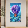 Diamond Painting-DIY Full Round Drill Hot Air Balloon(70*40 CM)