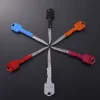 Protable Key Fold Knife Pocket Mini Knife Key Chain Knife Peeler Camping Key Ring Knife Tool