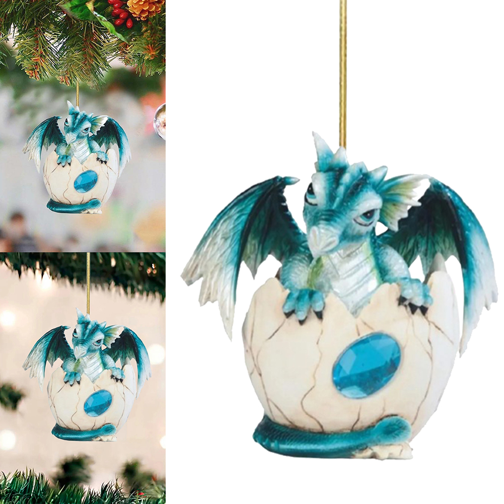 Christmas Cartoon Dragon Decorations Exquisite Cute Dragon Pendant for Xmas Tree