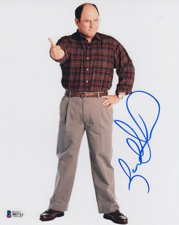 Jason Alexander (Seinfeld) signed 8x10 Photo Poster painting in-person BAS Beckett COA