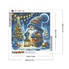 (40*40cm)Christmas Gnome -  Full Round Drill Diamond Painting